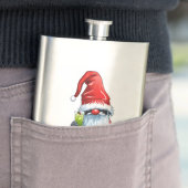 Nordic Nisse Gnome Gonk Holding A Glass Of‎ Lime Flacon (Voorbeeld)