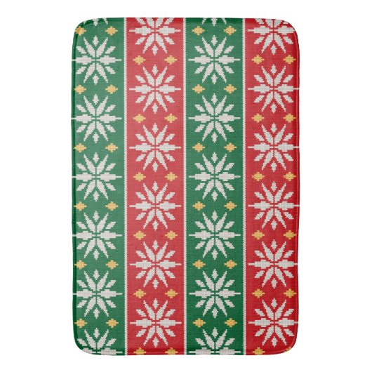 Nordic Noel Knit Badmat (Voorkant Verticaal)