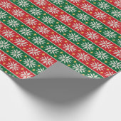 Nordic Noel Knit Cadeaupapier (Hoek)