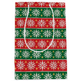 Nordic Noel Knit Medium Cadeauzakje (Voorkant)