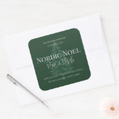 Nordic Noel Pine & Birch Candle Label (Envelop)