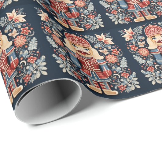 Nordic Notenkraker inpakpapier (Rol Hoek)