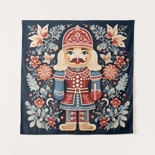 Nordic Notenkraker Tapestry Wandkleed (Voorkant)