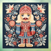 Nordic Notenkraker Venster Cling Raamsticker (Vel 3)