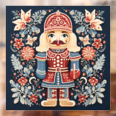 Nordic Notenkraker Venster Cling Raamsticker (Vel 2)