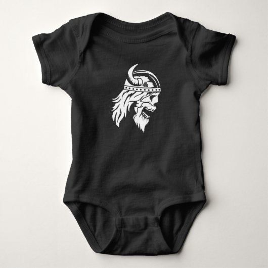 Nordic Odin God valhalla Viking Norse mythologie Romper (Voorkant)