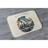 Nordic Pines & Peaks, op maat Badmat