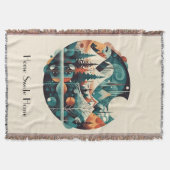 Nordic Pines & Peaks, op maat Deken (Voorkant)