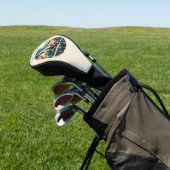 Nordic Pines & Peaks, op maat Golfheadcover (Insitu)