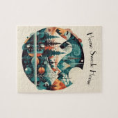 Nordic Pines & Peaks, op maat Legpuzzel (Horizontaal)