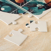 Nordic Pines & Peaks, op maat Legpuzzel (Zijkant)