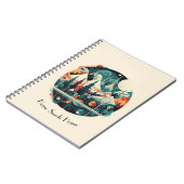 Nordic Pines & Peaks, op maat Notitieboek (Linkerzijde)