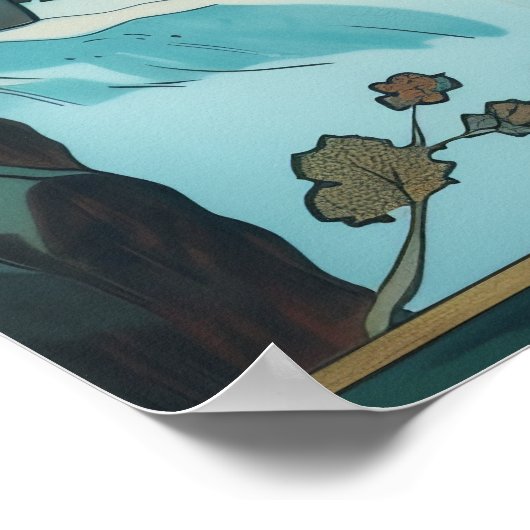 Nordic Prince -  Maxfield Parrish Style Pos Poster (Hoek)