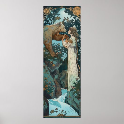 Nordic Prince -  Maxfield Parrish Style Pos Poster (Voorkant)