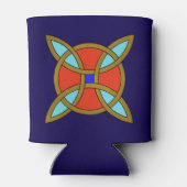 Nordic Protection from Witchcraft or Witch's Knot Blikjeskoeler (Achterkant)