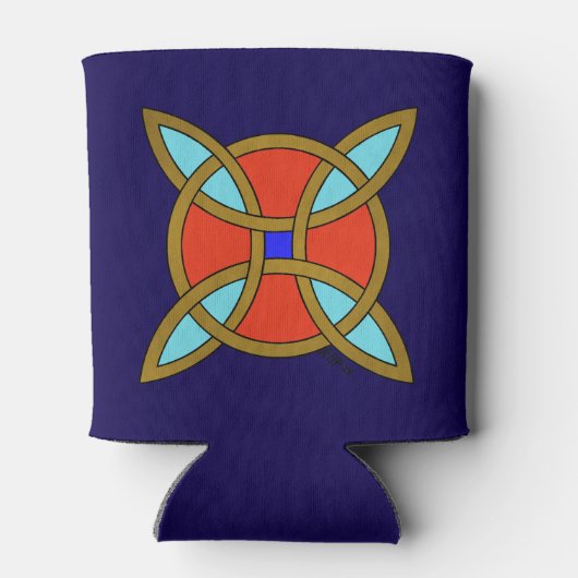 Nordic Protection from Witchcraft or Witch's Knot Blikjeskoeler (Achterkant)