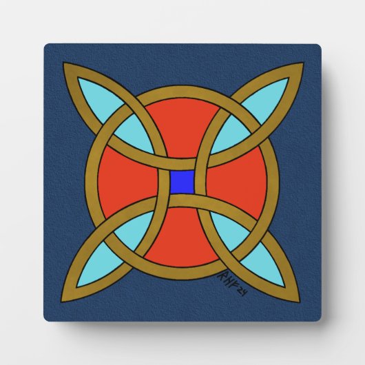 Nordic Protection from Witchcraft or Witch's Knot Fotoplaat (Voorkant)