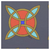 Nordic Protection from Witchcraft or Witch's Knot Stof (Close Up)