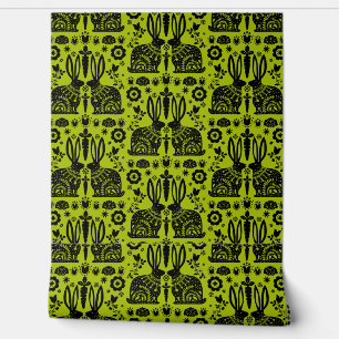 Nordic Rabbit Theme Home Decor Behang