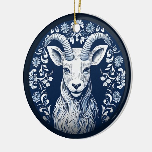 Nordic Ram Ornament (Links)