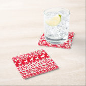 Nordic Rendier Lelijke Kersttrui Party Kartonnen Onderzetters (Insitu)