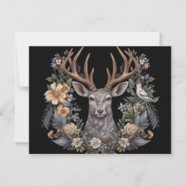 Nordic Retro Pagan Artistic Briefkaart