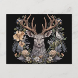 Nordic Retro Pagan Artistic Holiday Kaart