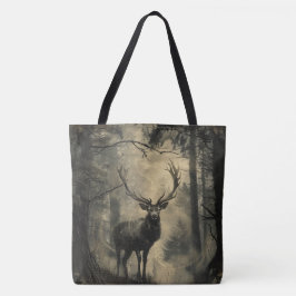 Nordic Samhain Canvas tassen – Stag Design