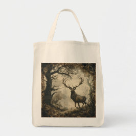 Nordic Samhain Canvas tassen – Stag Design
