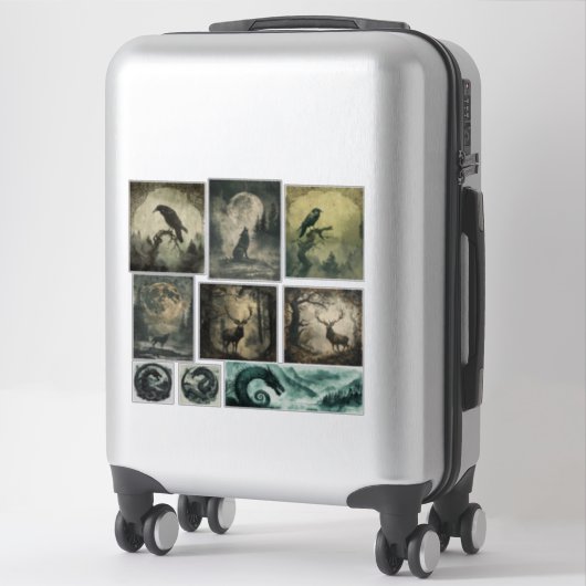 Nordic Samhain Sticker Set - Gevarieerde Design (Koffer)