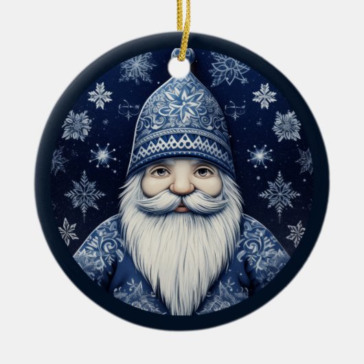 Nordic Santa Ornament (Voorkant)