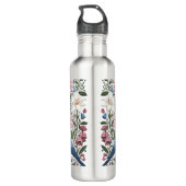 Nordic Serenity Symphony of Flora and Fauna Waterfles (Achterkant)