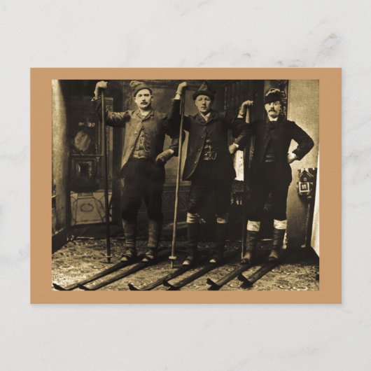 Nordic Ski Club Briefkaart (Voorkant)