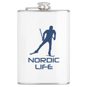Nordic Skiing Life Heupfles