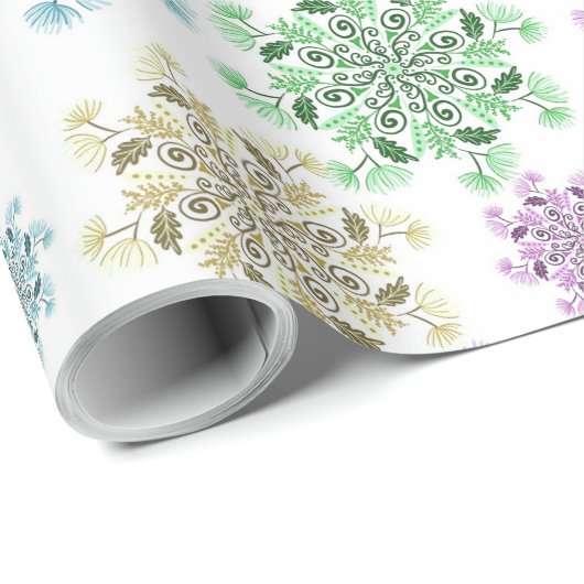 Nordic Snow Garden  Cadeaupapier (Rol Hoek)
