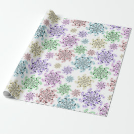 Nordic Snow Garden  Cadeaupapier