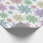 Nordic Snow Garden Cadeaupapier (Hoek)