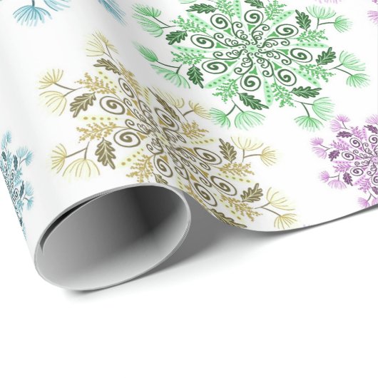 Nordic Snow Garden  Cadeaupapier (Rol Hoek)