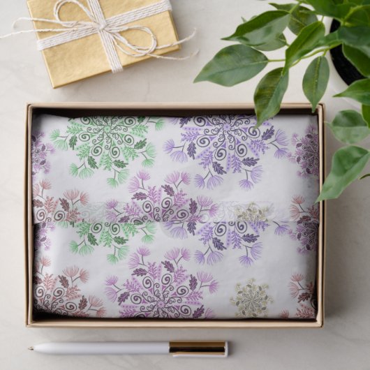 Nordic Snow Garden  Tissuepapier (Geschenk)