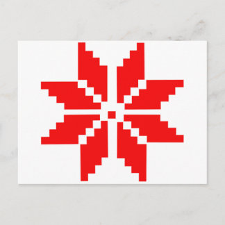 Nordic Snowflake Briefkaart