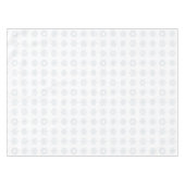 Nordic Snowflake Pattern White Tablecloth Tafelkleed (Voorkant (Horizontaal))