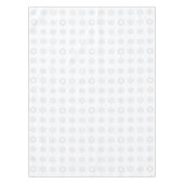 Nordic Snowflake Pattern White Tablecloth Tafelkleed (Voorkant)