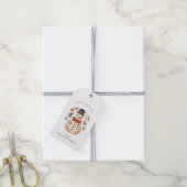 Nordic Snowman Gift Labels Cadeaulabel (Met Touw)
