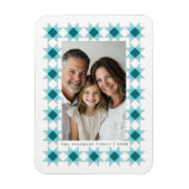 Nordic Star Lijst Blue Aqua Magneet (Verticaal)