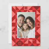 Nordic Star Lijst Feestdagenkaart (Voorkant)