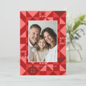 Nordic Star Lijst Feestdagenkaart (Staand voorkant)