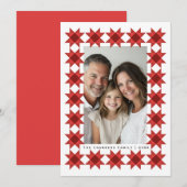 Nordic Star Lijst Feestdagenkaart (Voorkant / Achterkant)