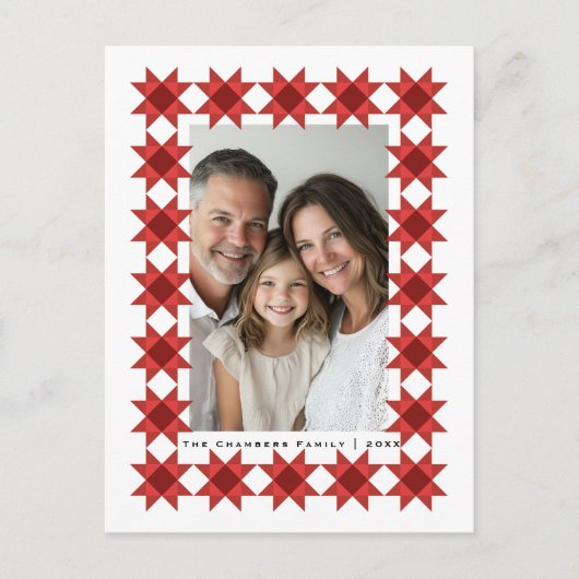 Nordic Star Lijst Feestdagenkaart (Voorkant)