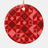 Nordic Star Lijst Keramisch Ornament (Achterkant)