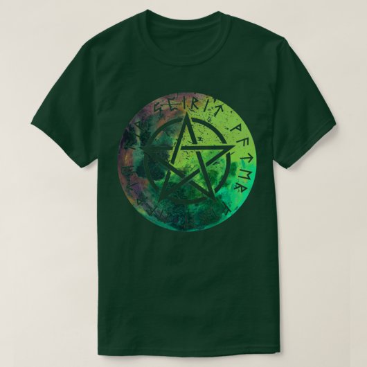 Nordic start Pentacle Elements Earth Fire Water Sp T-shirt (Design voorkant)